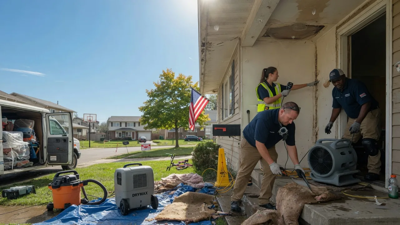 Water Damage Restoration in Tebbetts, MO near me